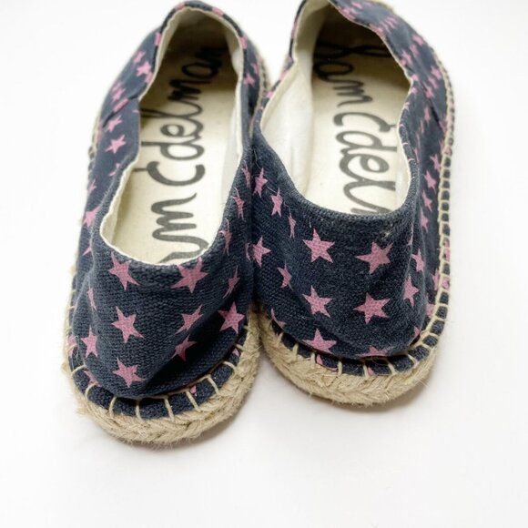 Sam Edelman Pink & Navy Star Espadrilles - Picture 7 of 7